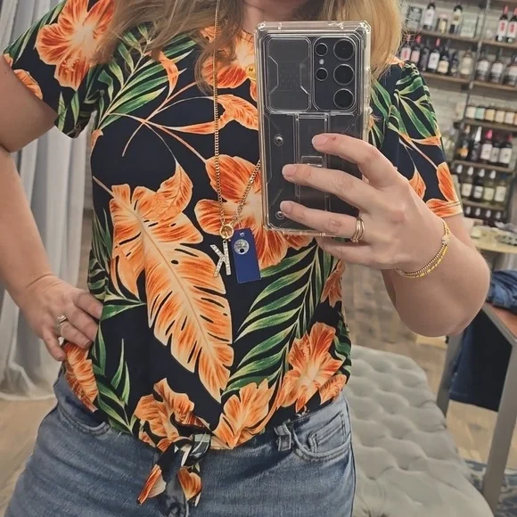 "K" Initial Necklace| Gold | NWT | Bella*Jack| Wear Two Ways Necklace​ - Picture 10 of 11